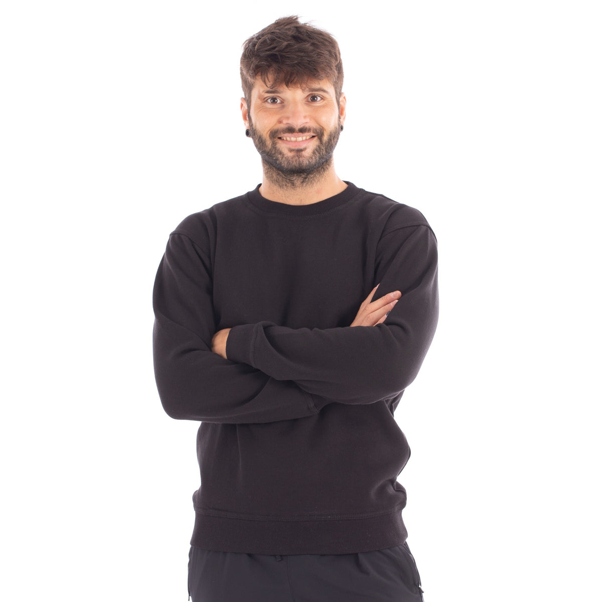 Sweatshirt Softee Owen Adulto Negro