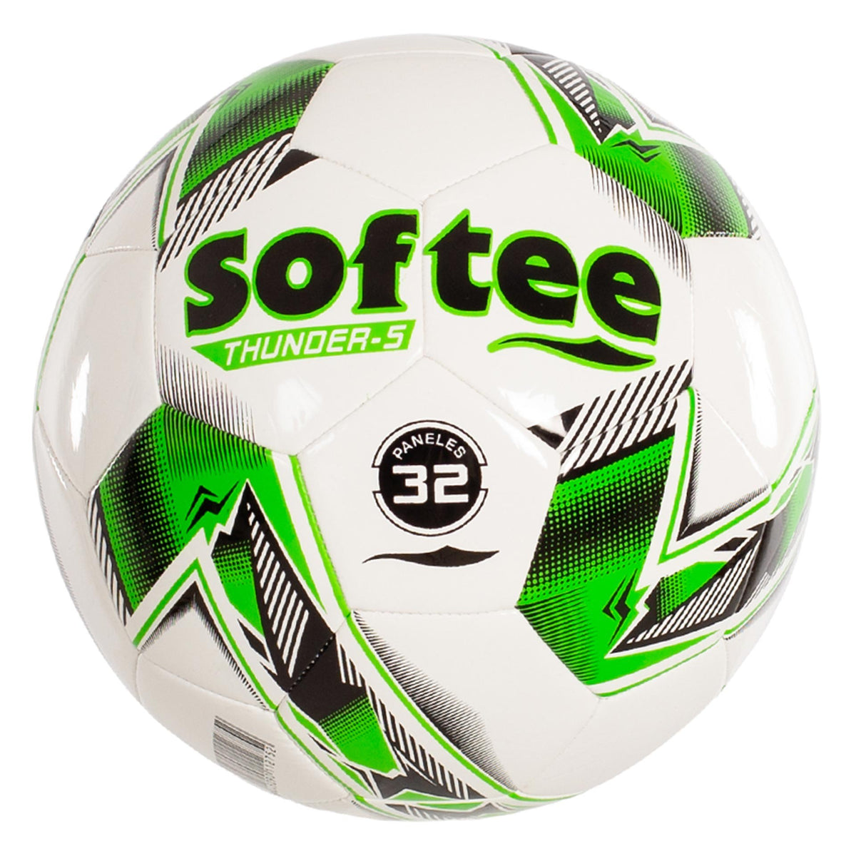 Pallone da calcio Softee Thunder misura 5 Blanco/Verde FÚTBOL 11