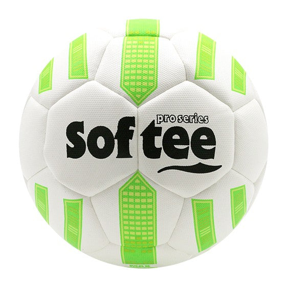 Pallone da calcio ibrido Softee Max Blanco/Verde Flúor FÚTBOL 11