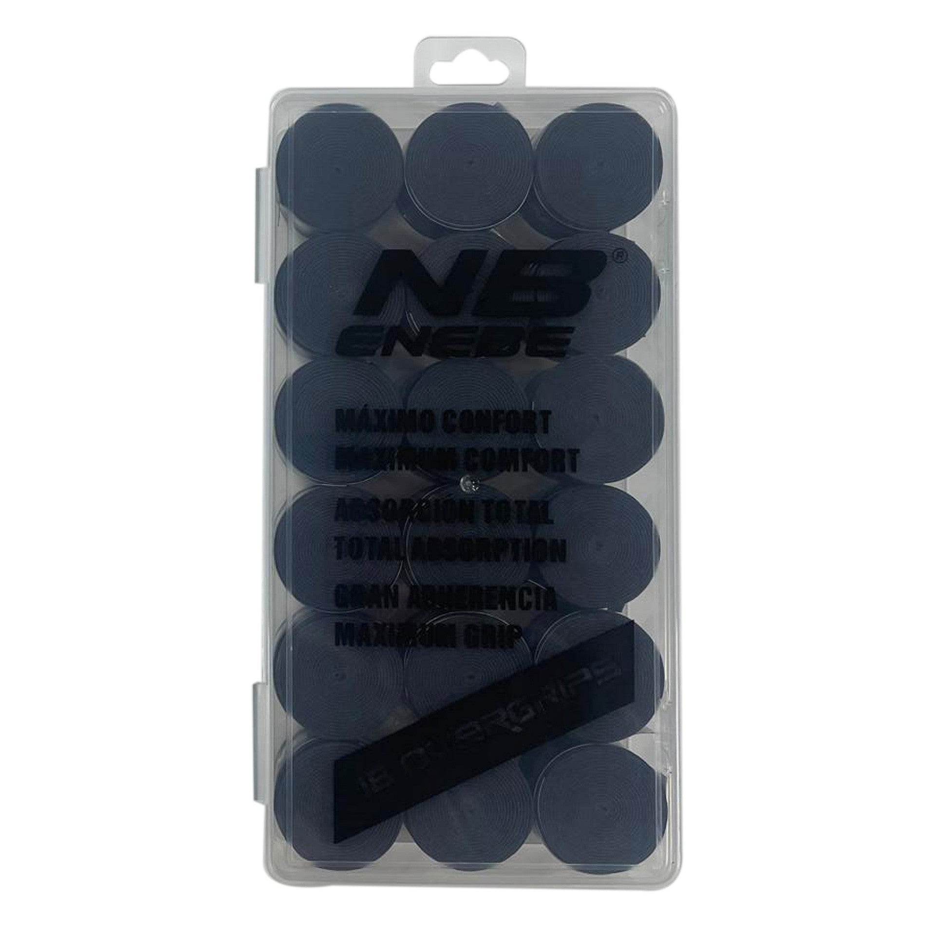 Pacote de 18 Overgrips Smooth Enebe Preto