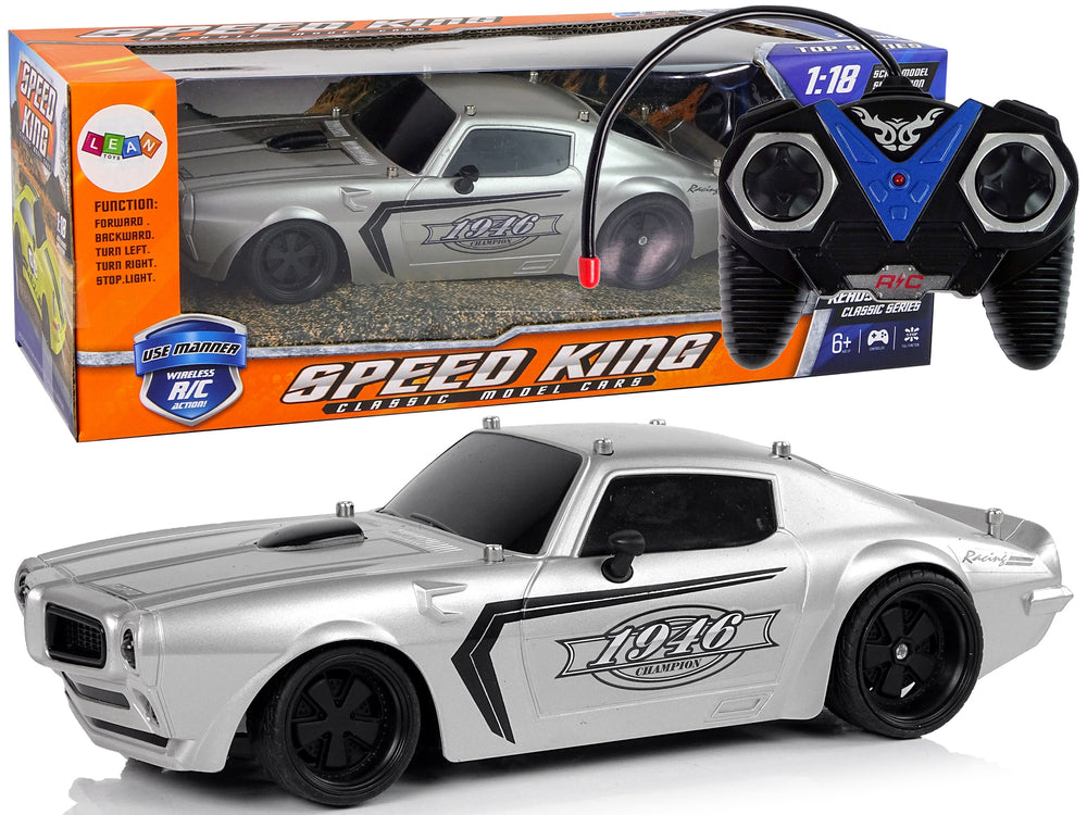R/c 1:18 Silver Champion Pilot Sports Car