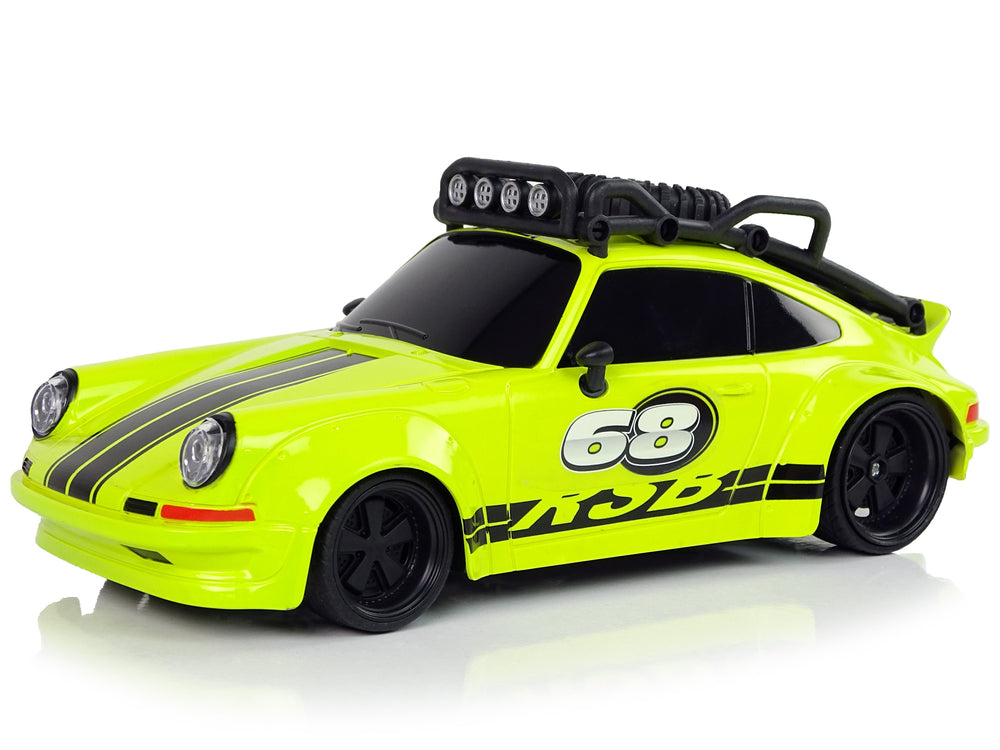 Carro Esportivo 1:18 Piloto de Roda Sobressalente Verde