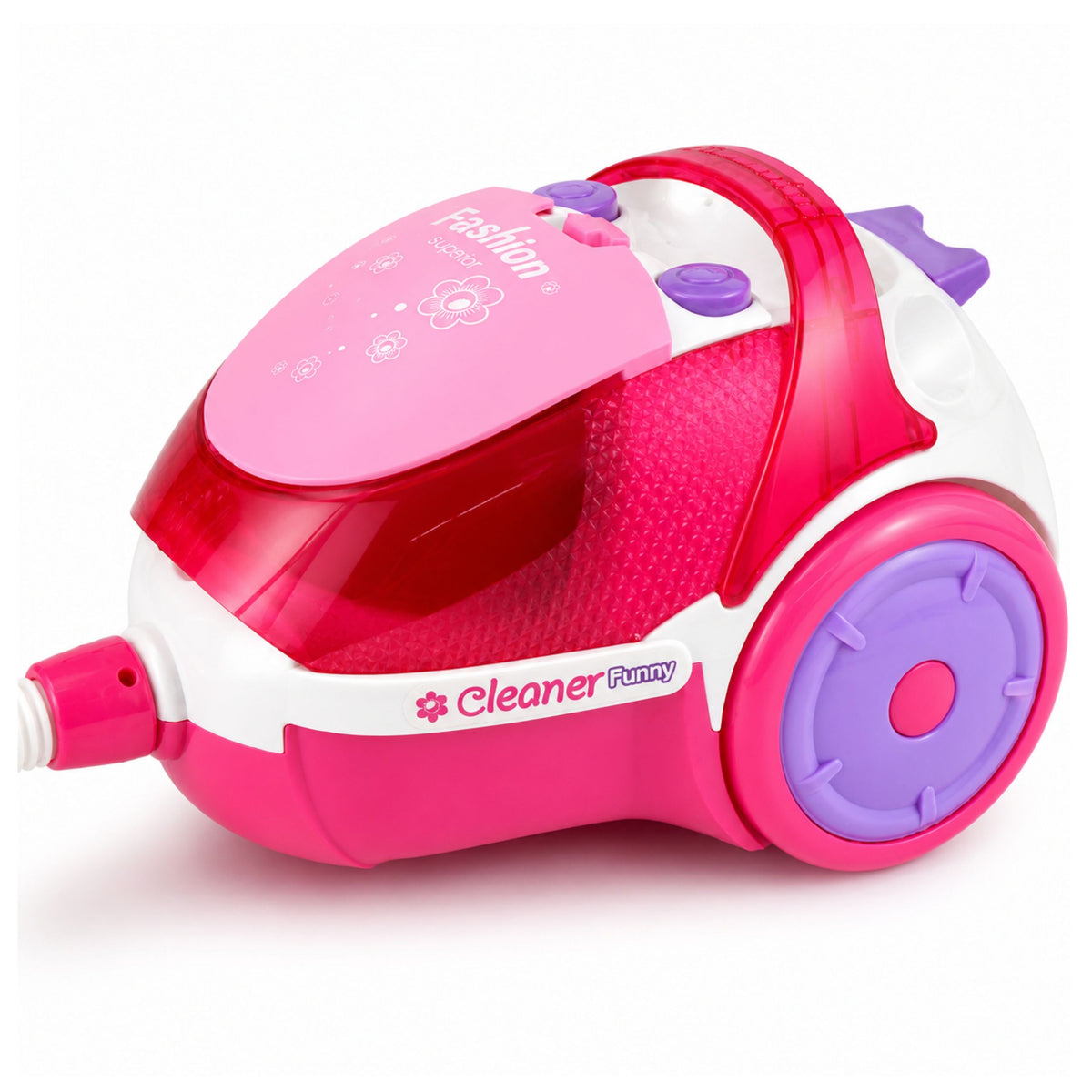 Kids Vacuum Cleaner With Realistic Sound Effects And Sucking Function