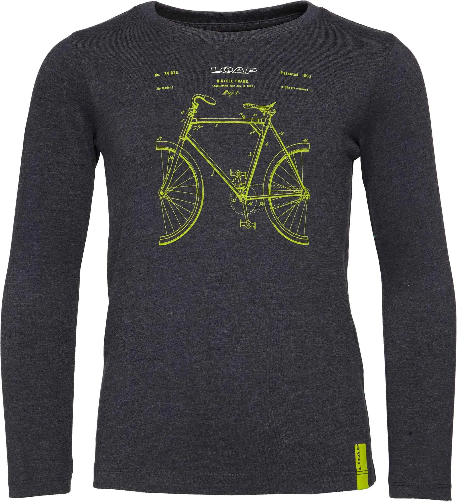 Kinder-T-Shirt Loap Buvon dunkelblau 134-140