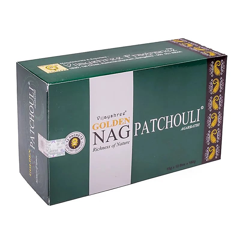 Tămâie Golden Nag Patchouli - 15 g