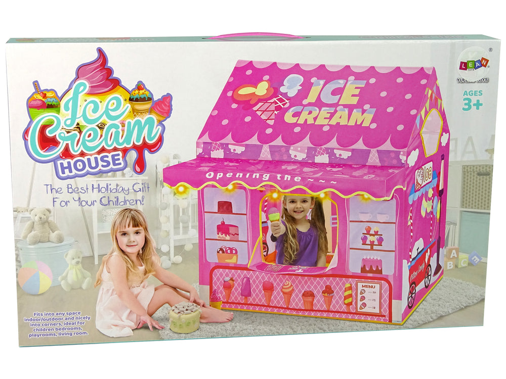 Princess Ice Cream Stan Zmrzlinářství pro děti Pink Lights Stars