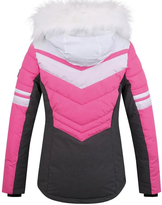 Casaco de esqui feminino Loap Orinna rosa