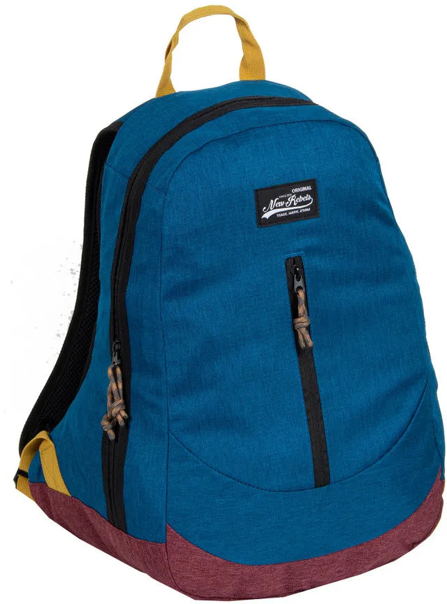 Mochila New Rebels Andes Front Zip Azul 25l Azul