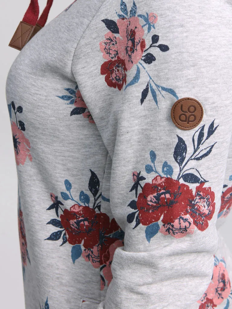 Robe/sweat-shirt de sport pour femmes, Loap ebunka gris xs