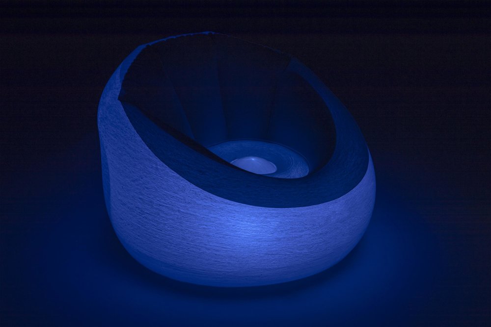 Bestway 75086 Inflatable Illuminated Armchair 102 X 97 X 71 Cm