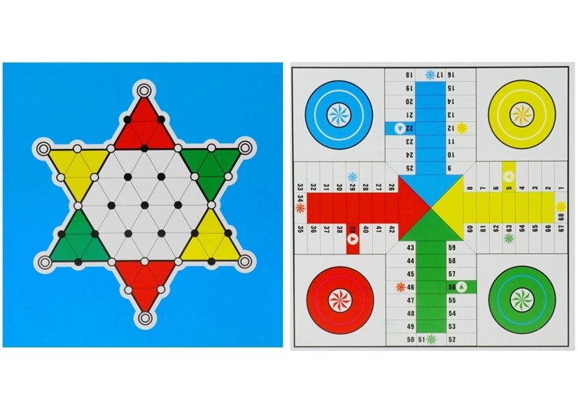 Family Game Set 18 In 1 Chess Magnetic Chessboard