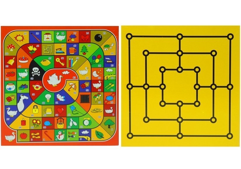 Family Game Set 18 In 1 Chess Magnetic Chessboard