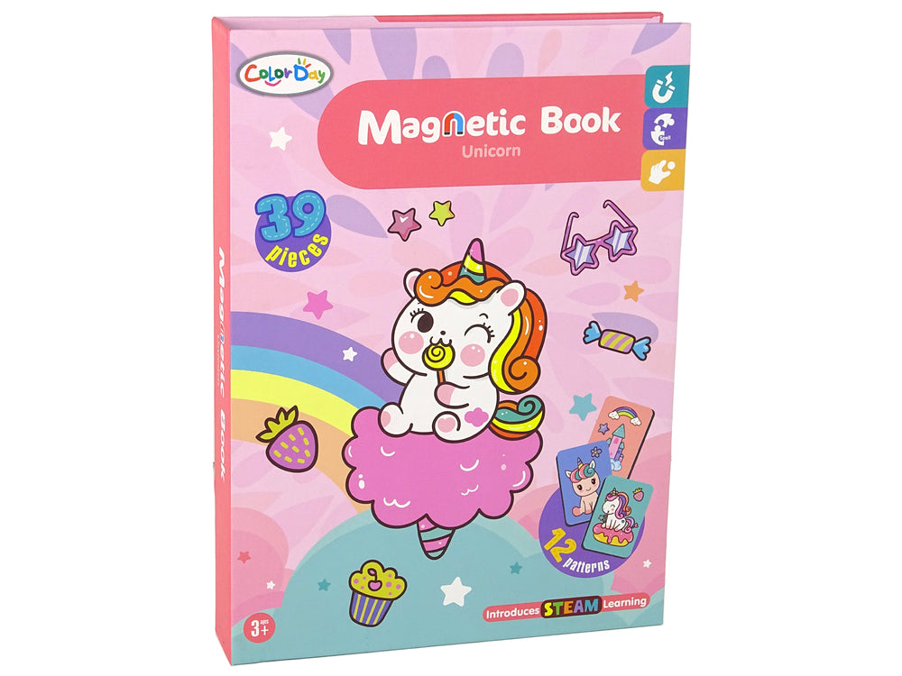 Magnetic Puzzle Book Unicorns Puzzles Cards