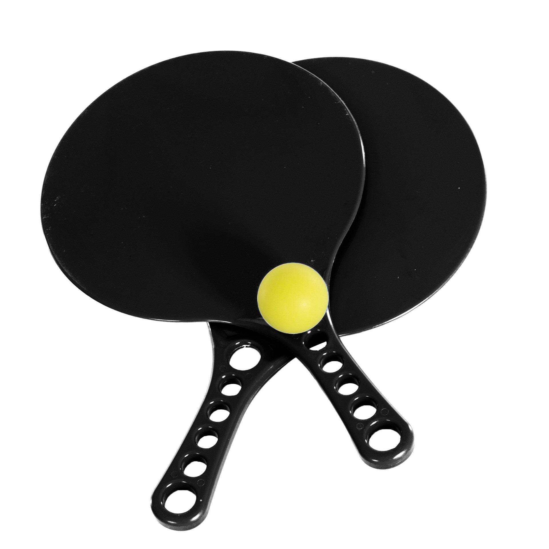 Ensemble de raquettes Softee Palm Abs avec balle noir