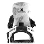 Bøjet metal snowboard bindinger