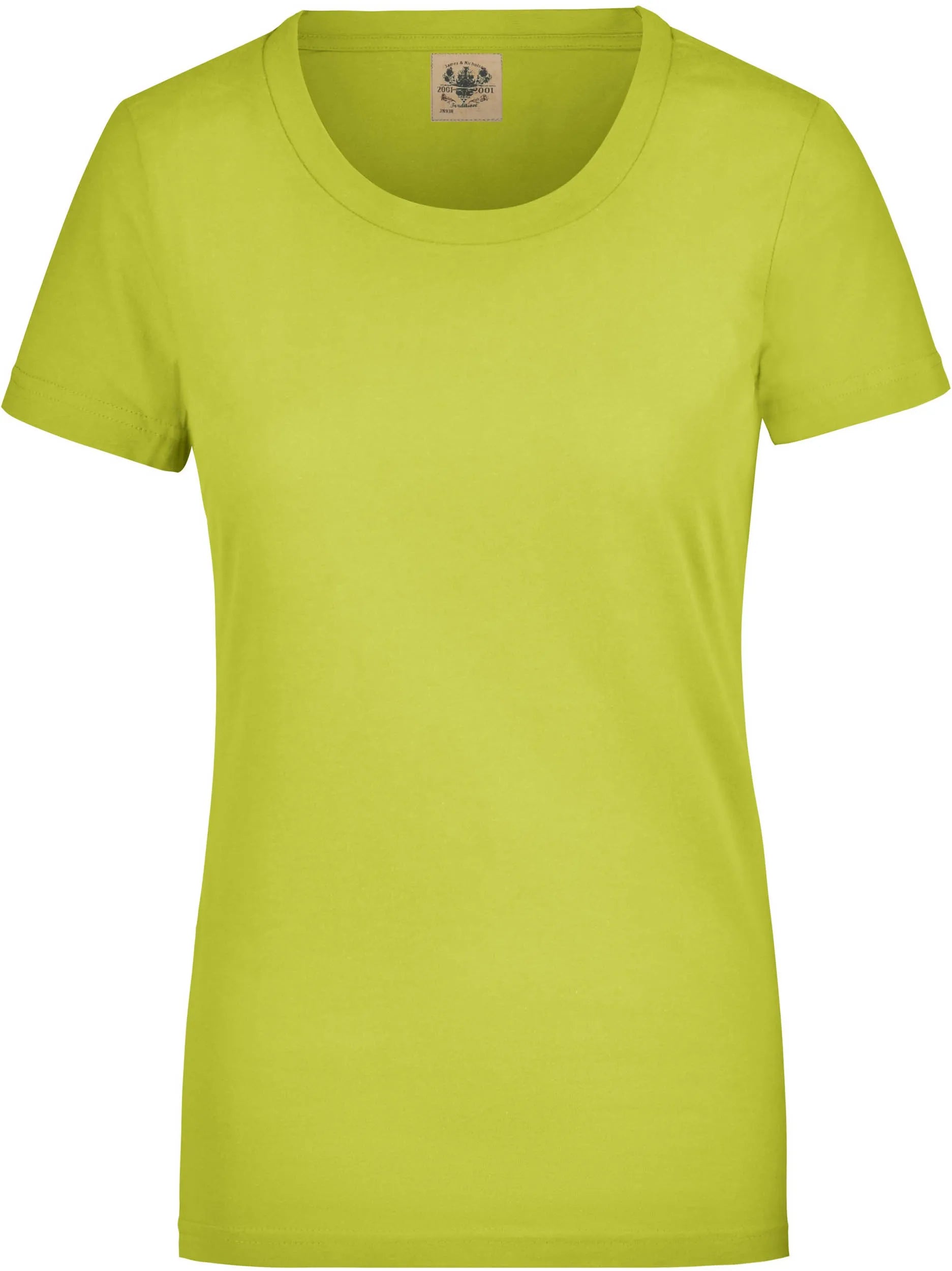 T-shirt da donna James & Nicholson Camicia Vintage Verde