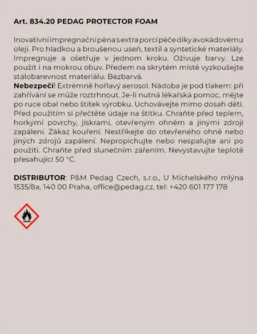 Impregnat piankowy Pedag Protector - 20