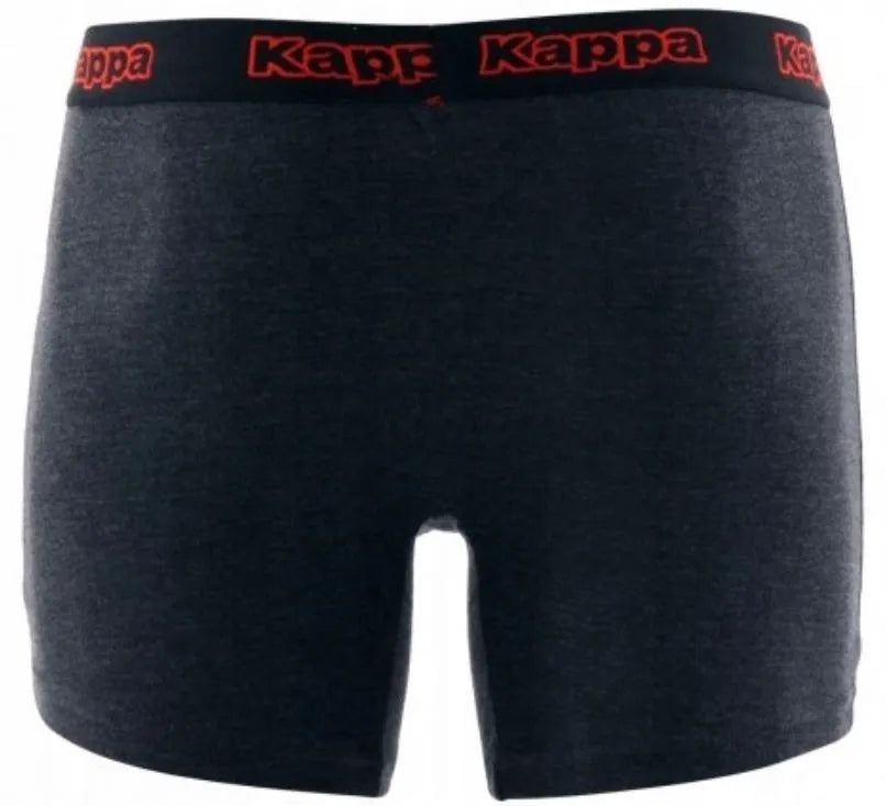 Boxers Kappa 2-pack Cinza Escuro-Cinza Claro Cinza Escuro/cinza St.