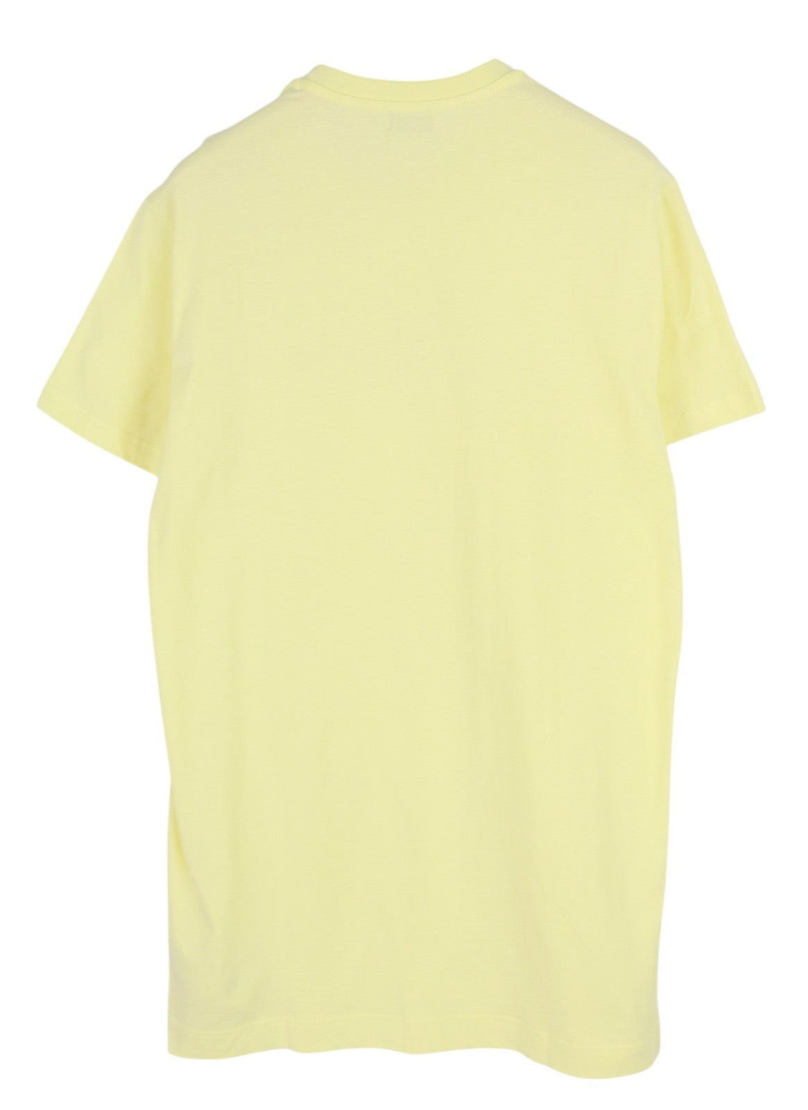 Diesel D-egor-new-ita Damekjole, gul kortærmet tricot-dagskjole