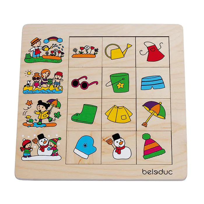 Beleduc Sorting Set Seasons
