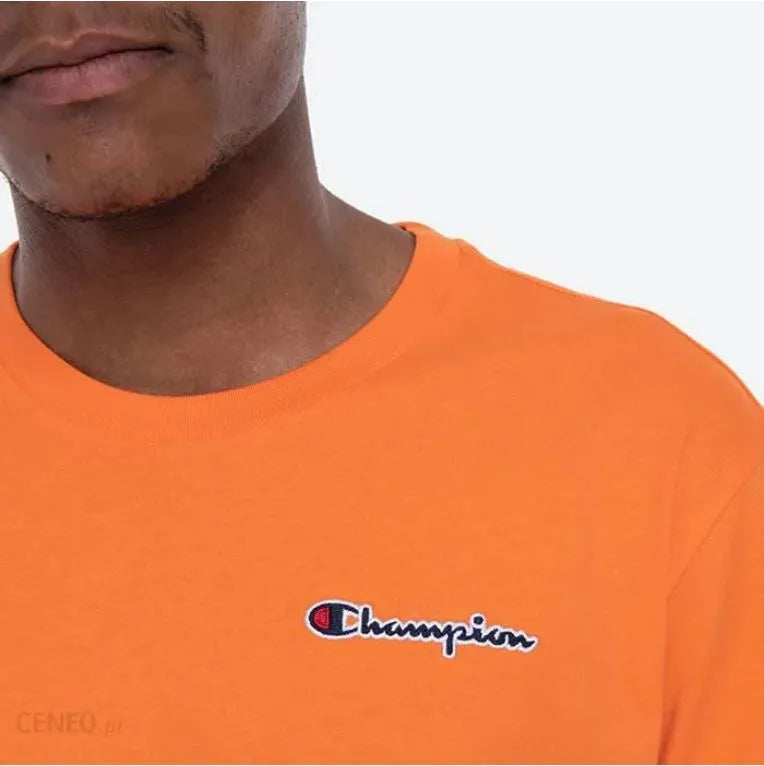 Men's Champion Hoodie Orange Men Orange