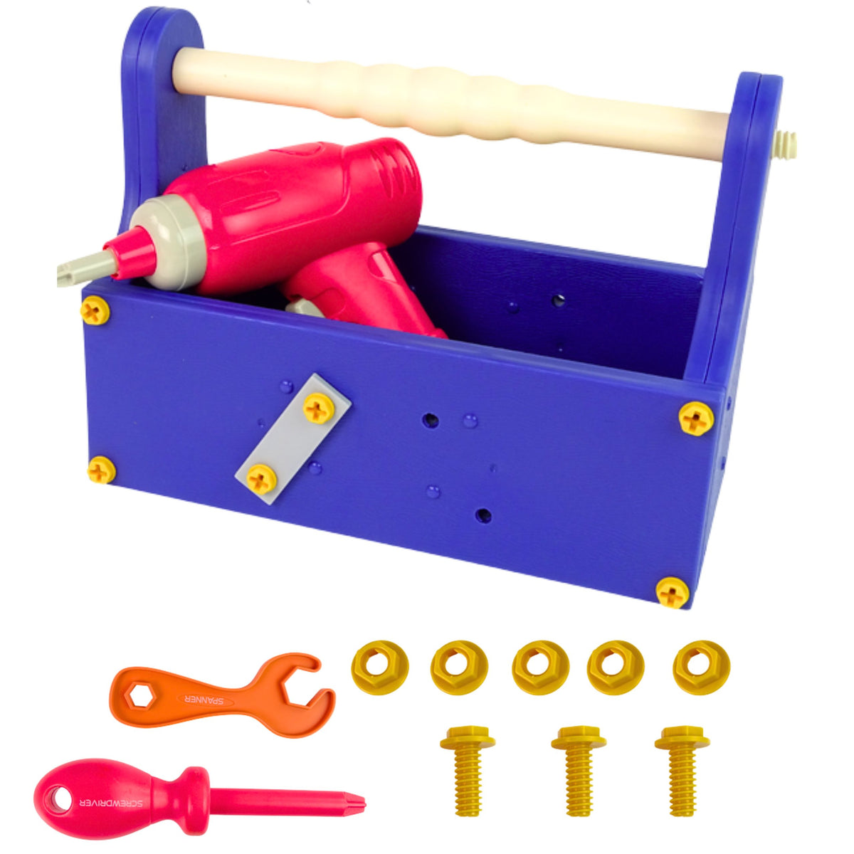 Building Blocks In A Box Diy Kit Screwdriver