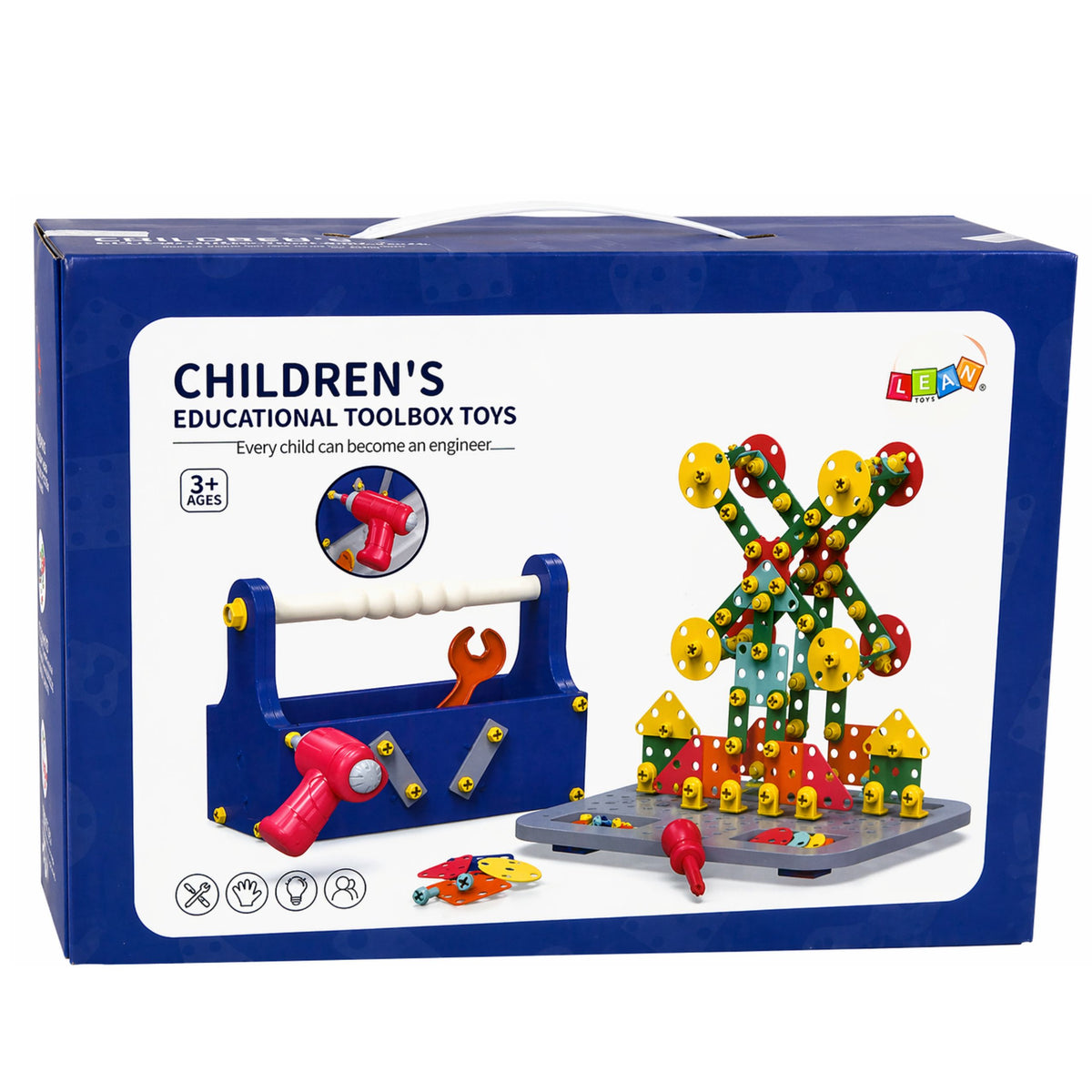Building Blocks In A Box Diy Kit Screwdriver
