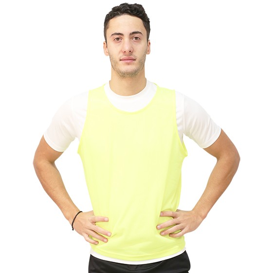 Træningsvest Softee Logo Amarillo Flúor SENIOR