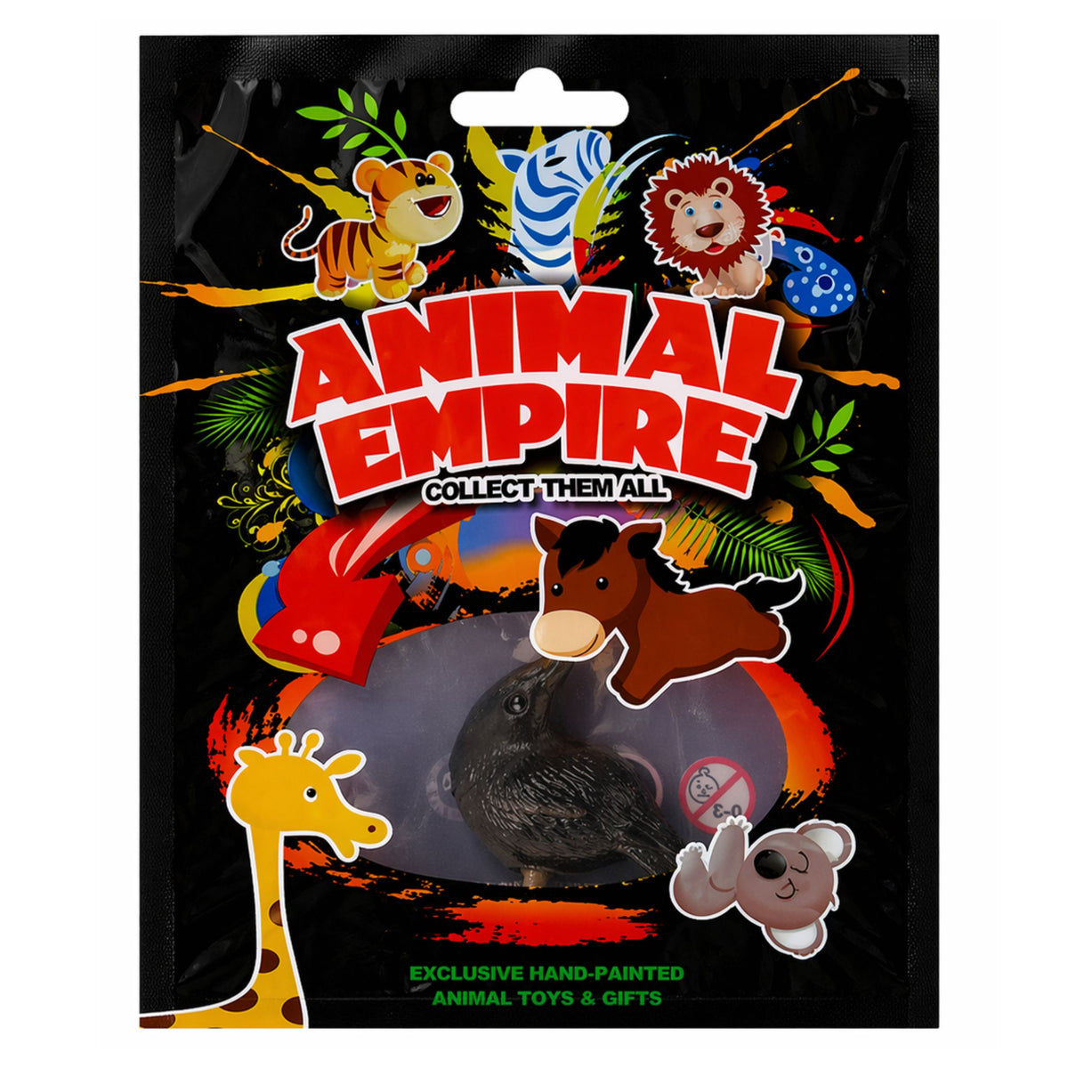 Ring On Hand Educational Animals Bear