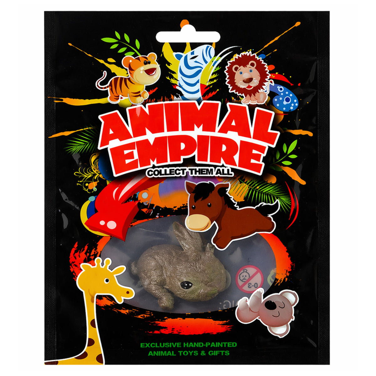 Ring On Hand Educational Animals Elephant