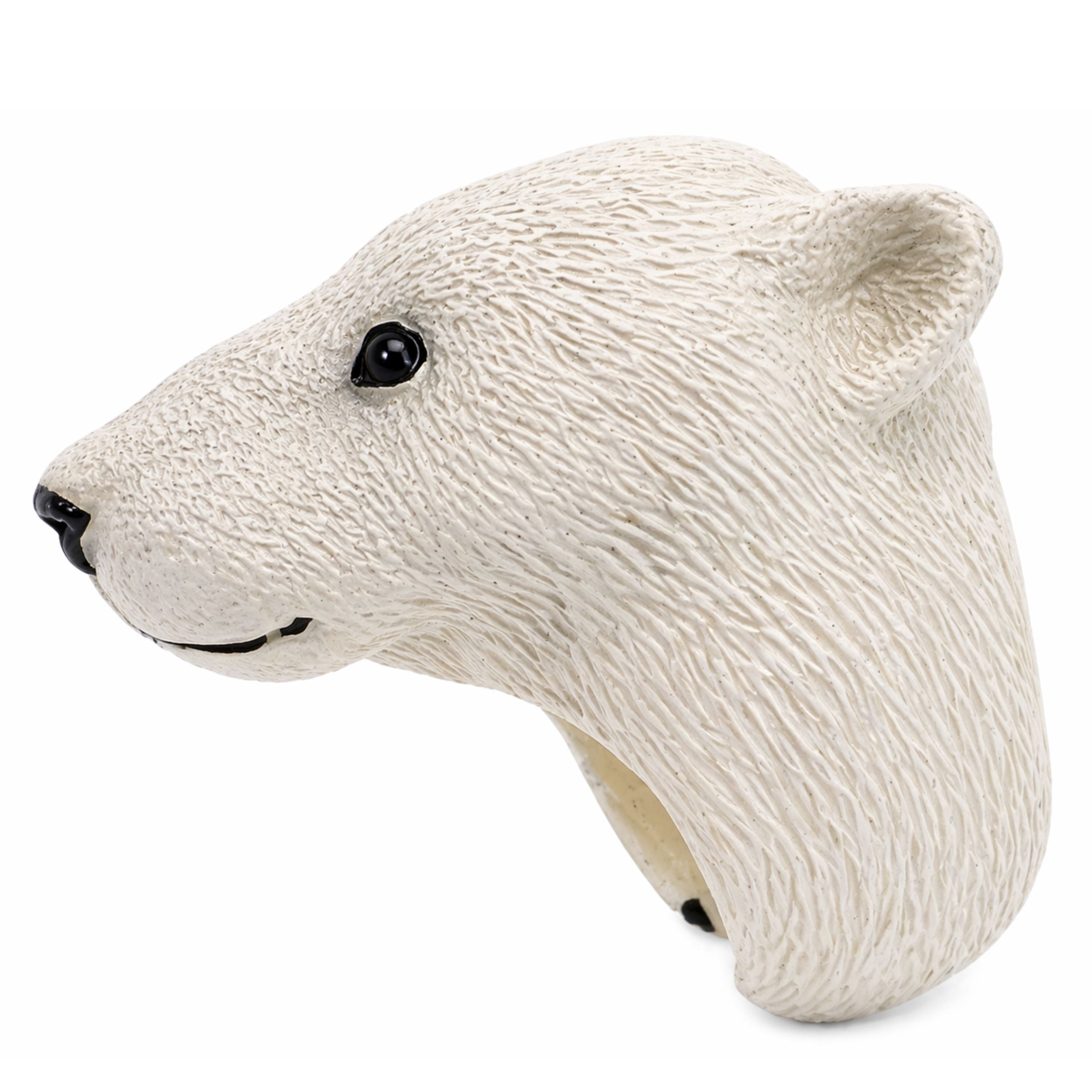 Hand Ring Educational Animals Bear White