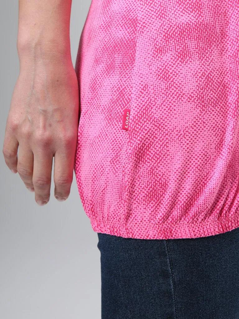 Dámský top loap abhana pnk pink xs