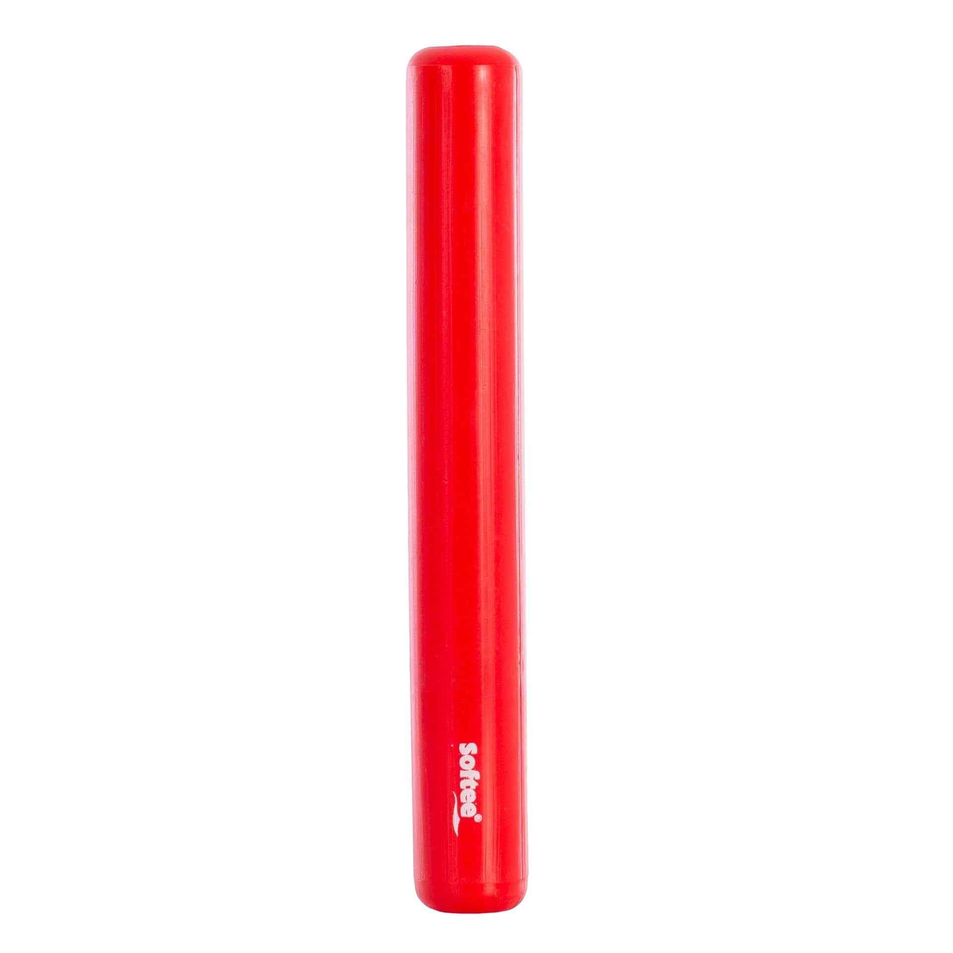 Bastón Relevo Pvc Profesional Rojo