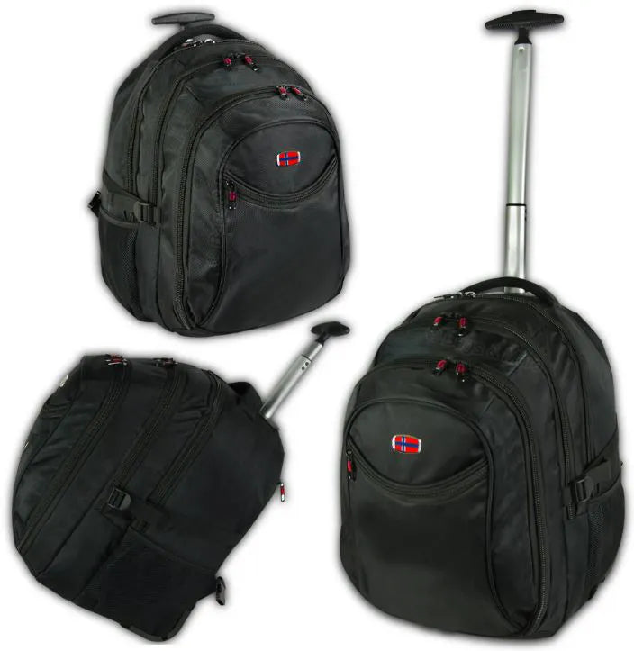 New Rebels Trolley Driver Pro Rollrucksack schwarz