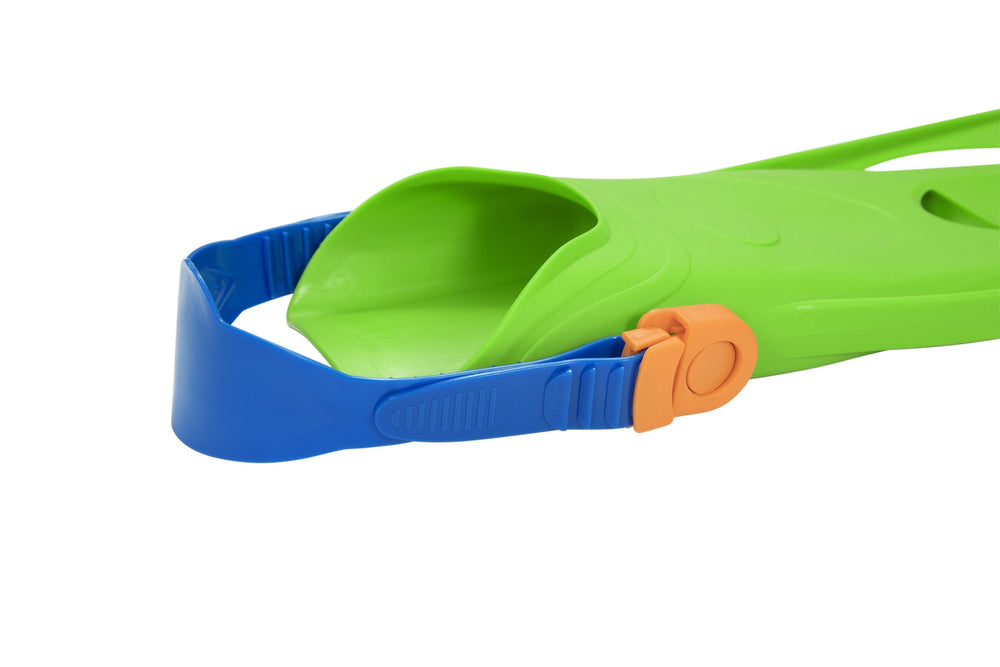 Set Buceo Máscara Snorkel Aletas Verde Bestway 25019