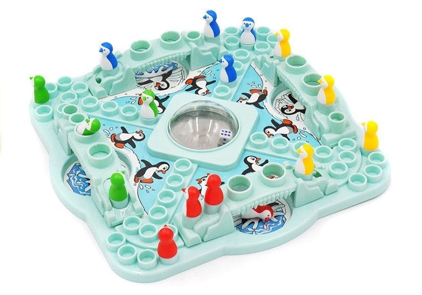 Jogo Familiar Pinguins Chineses - Corrida de Pinguins