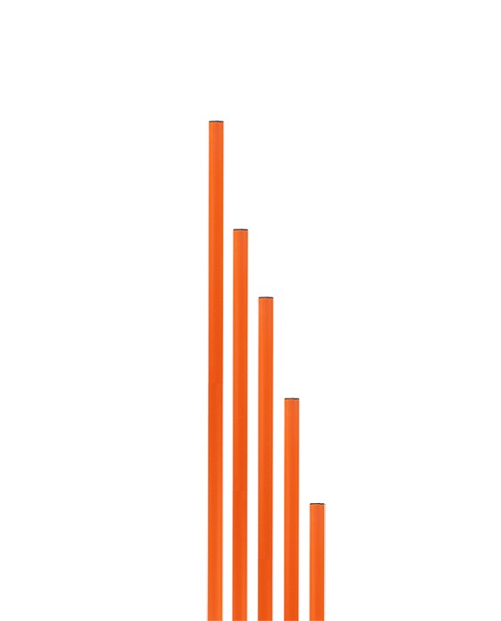 Palo Pvc Naranja