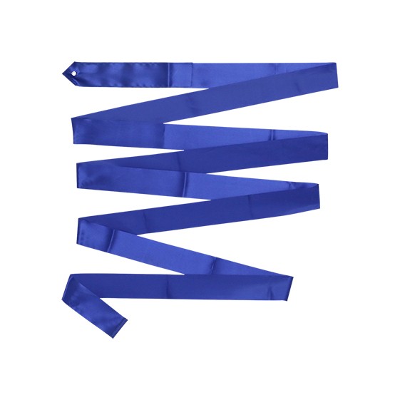 Rhythmische Gymnastikband ohne Stab blau