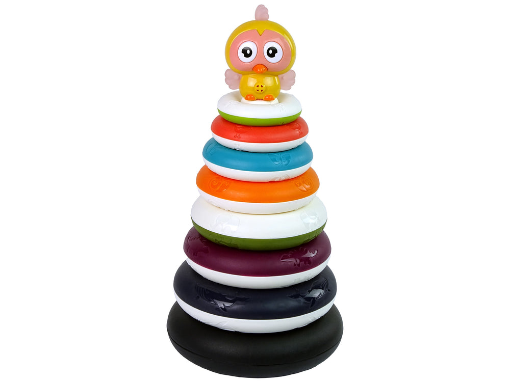 Educational Pyramid With Hoops Duckie Wheel