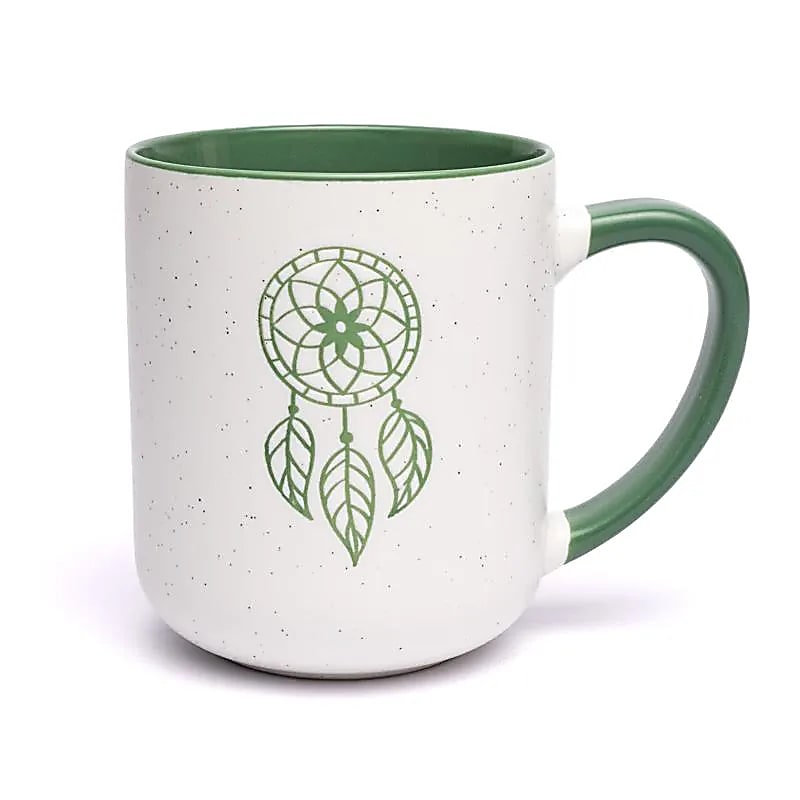 Mugg Dreamcatcher Grön - ±400 Ml Paket med 2 st