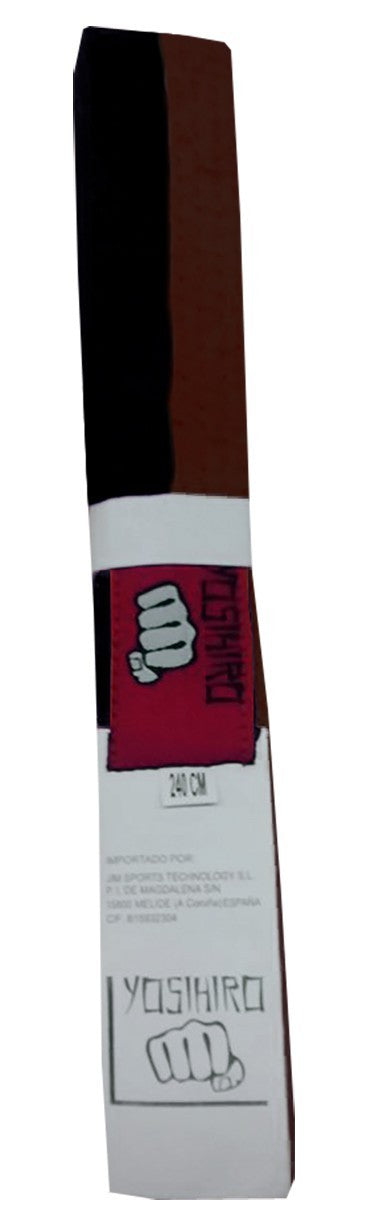 Karate Chreasa/Júdó Yosihiro 100% Cotton Marrón/Negro FAOINE