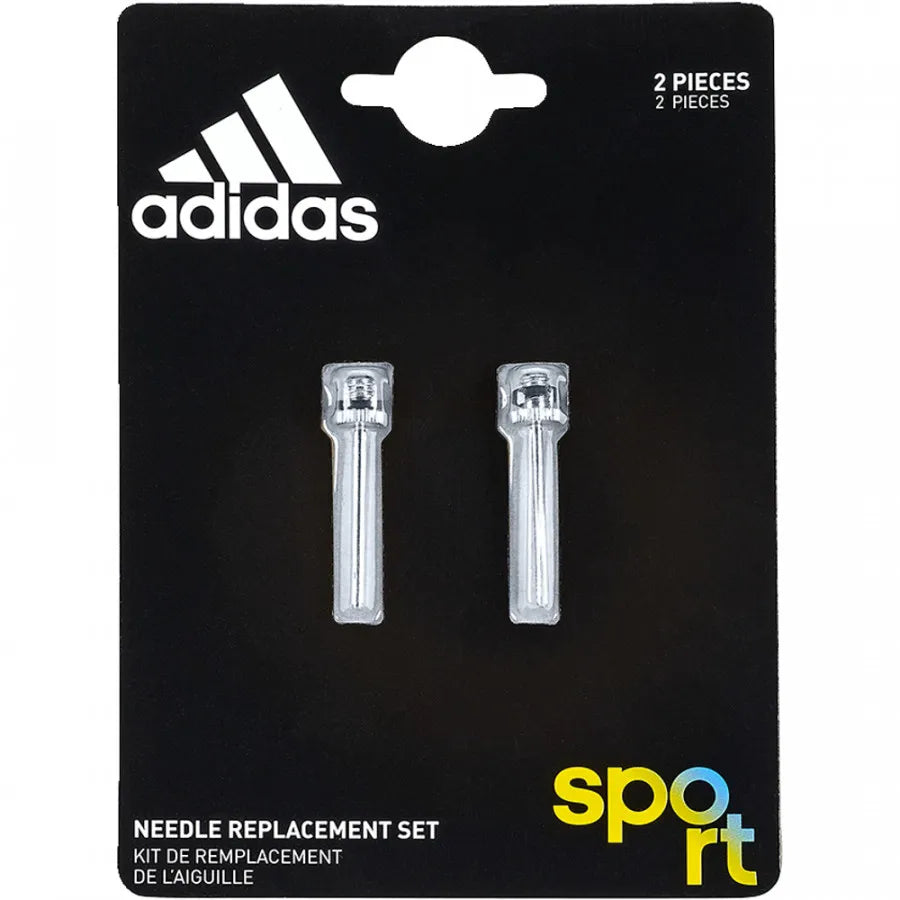 Adidas Ball Inflator Needle Set 2 Pieces Silver