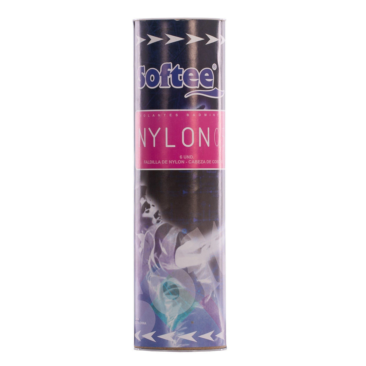 Ozdoby Badminton Softee 0,5 6uds Blanco ÚNICA