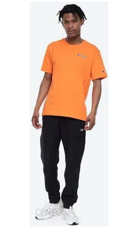 Men's Champion Hoodie Orange Men Orange