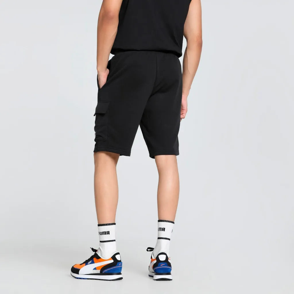 Herrshorts Puma Ess nr 1 Logo Cargo Shorts 10 Tr Svart