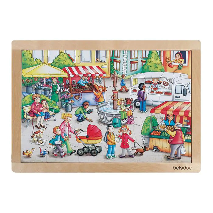 Beleduc Frame Puzzle Market