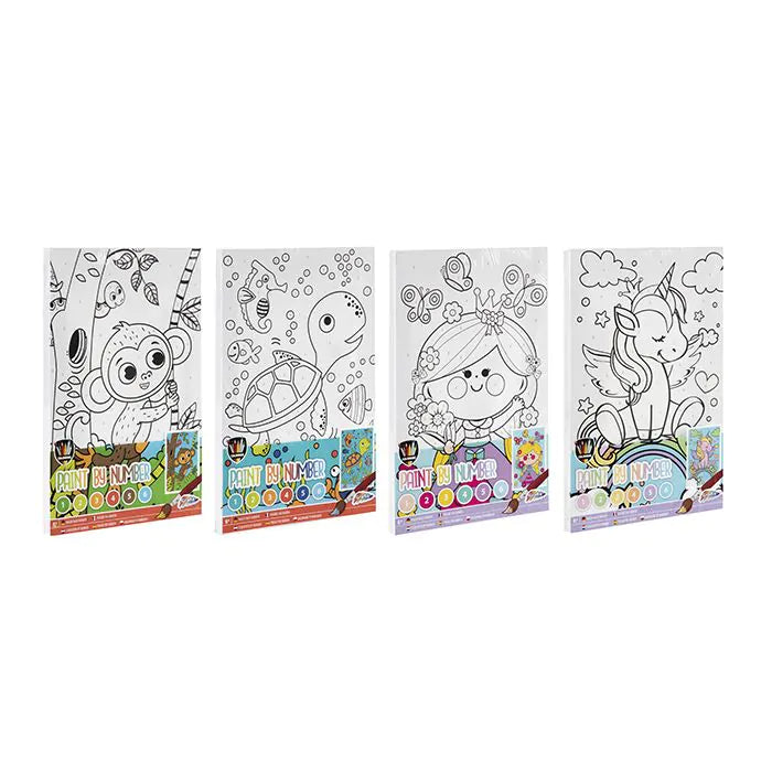 Paint By Number Canvas