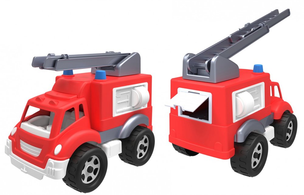 Fire Truck Ladder Helmet Firefighter 3978