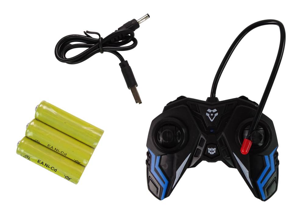 Robot samochodowy 2w1 pilot zdalnego sterowania R/c zdalnie sterowany czerwony