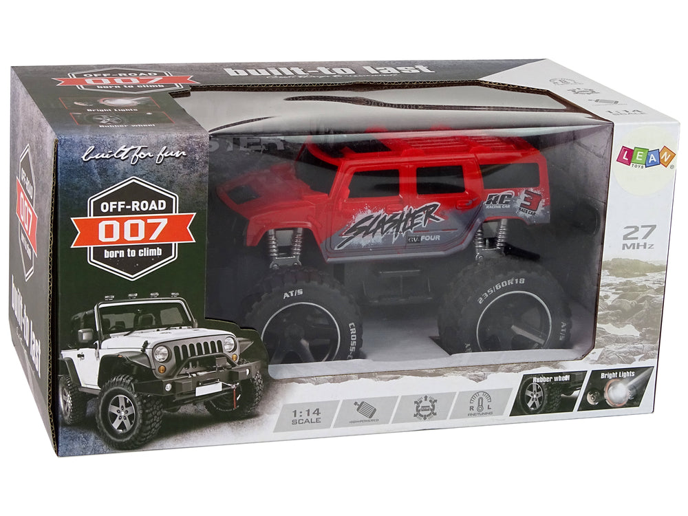 Off-road Car Cross- Country R/c 1:14 Red